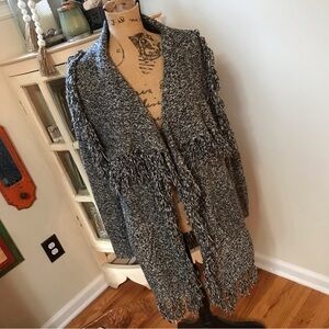 ▪️BOHO Fringed Open Cardigan
